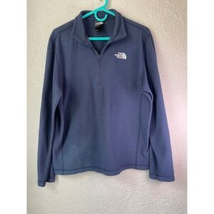 The North Face Fleece Pullover Half Zip Long Sleeve Outdoor Top Mens M